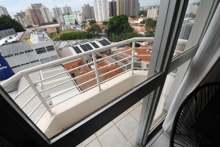 Sala - Sacada de apartamento à venda com 1 quarto, 36m² em Ponte Preta, Campinas
