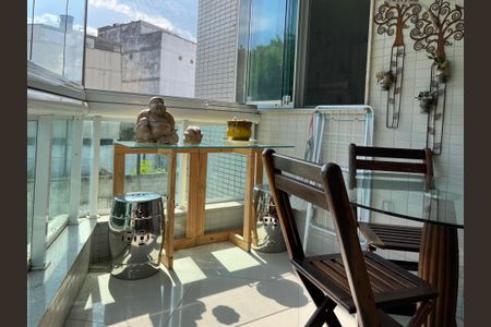 Varanda de apartamento à venda com 3 quartos, 110m² em Recreio dos Bandeirantes, Rio de Janeiro