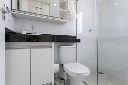 Casa de condomínio à venda com 81m², 2 quartos e 1 vagaBanheiro da suíte 1