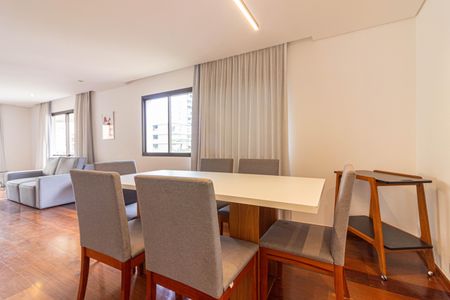 Sala de Jantar de apartamento à venda com 4 quartos, 173m² em Vila Nova Conceição, São Paulo