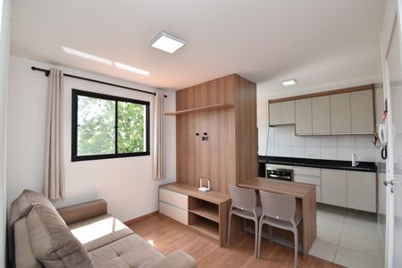 Sala de apartamento para alugar com 1 quarto, 35m² em Bairro Alto, Curitiba