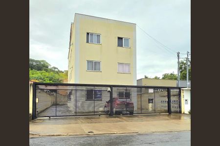 Fachada condomínio  de apartamento à venda com 2 quartos, 68m² em Aeronautas, Lagoa Santa