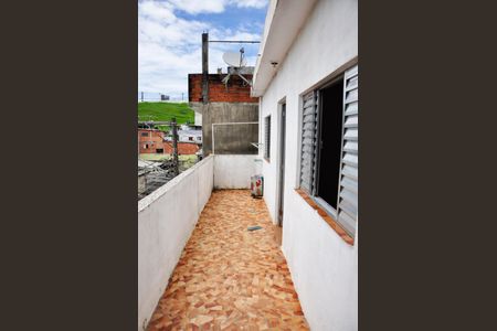 Casa para alugar com 129m², 3 quartos e 1 vagaDetalhe - Varanda e Área de Serviço