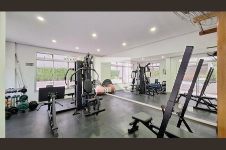 Apartamento para alugar com 42m², 1 quarto e 1 vaga Apartamento para alugar com 42m², 1 quarto e 1 vagaÁrea comum - Academia