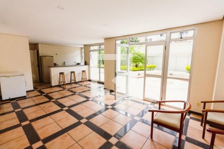 Apartamento para alugar com 42m², 1 quarto e 1 vaga Apartamento para alugar com 42m², 1 quarto e 1 vagaÁrea comum - Salão de festas