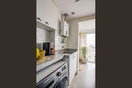 Apartamento à venda com 63m², 2 quartos e 1 vagaCozinha e Área de Serviço