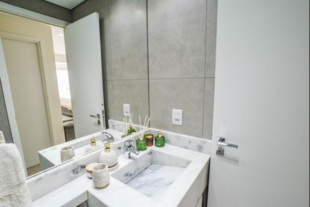 Apartamento à venda com 63m², 2 quartos e 1 vagaBanheiro Social