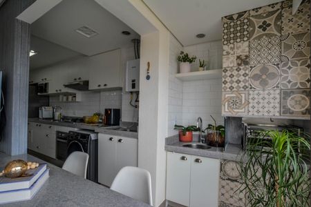 Apartamento à venda com 63m², 2 quartos e 1 vagaÁrea gourmet