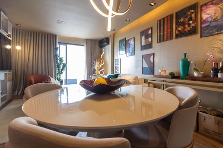 Apartamento para alugar com 92m², 1 quarto e 2 vagasSala de Jantar