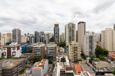 Apartamento para alugar com 92m², 1 quarto e 2 vagasVista da Varanda