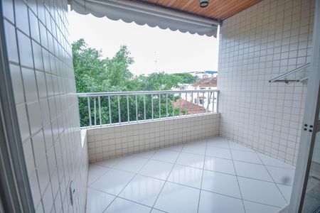 Varanda da Sala de apartamento para alugar com 3 quartos, 88m² em Freguesia (jacarepaguá), Rio de Janeiro