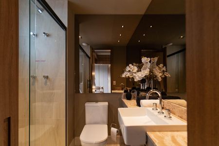 Studio à venda com 39m², 1 quarto e sem vagaBanheiro 