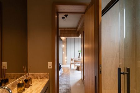 Studio à venda com 39m², 1 quarto e sem vagaBanheiro 