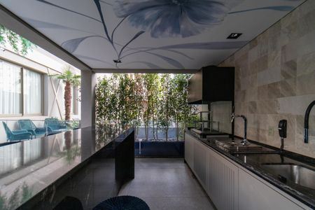 Studio à venda com 39m², 1 quarto e sem vagaChurrasqueira