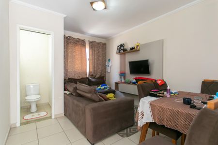 Sala de casa de condomínio à venda com 2 quartos, 65m² em Parque Sonia, São Paulo