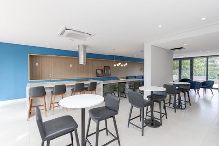 Apartamento para alugar com 34m², 1 quarto e sem vagaSalão de Festas