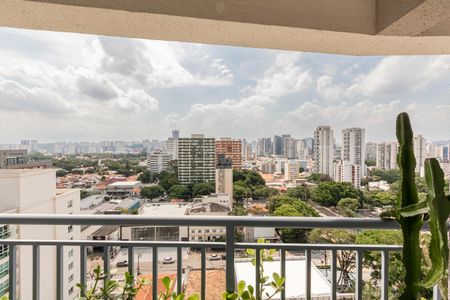 Varanda de apartamento para alugar com 1 quarto, 34m² em Santo Amaro, São Paulo