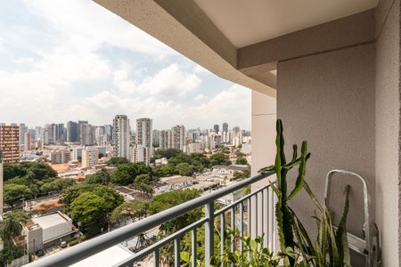 Varanda de apartamento para alugar com 1 quarto, 34m² em Santo Amaro, São Paulo