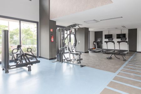 Apartamento para alugar com 34m², 1 quarto e sem vagaAcademia