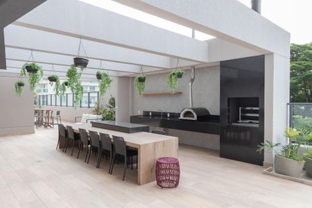 Apartamento para alugar com 34m², 1 quarto e sem vagaChurrasqueira