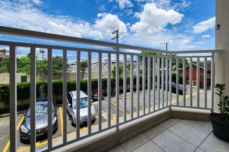 Varanda  de apartamento à venda com 2 quartos, 54m² em Conjunto Residencial Pombeva, São Bernardo do Campo