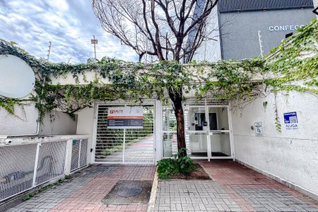 Apartamento para alugar com 33m², 1 quarto e sem vagaFachada - Plaquinha