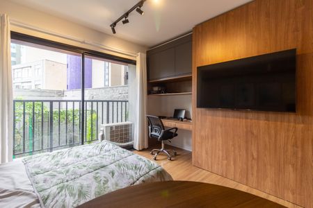 Kitnet/Studio de kitnet/studio para alugar com 1 quarto, 28m² em Pinheiros, São Paulo
