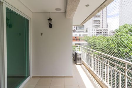 Varanda de apartamento para alugar com 2 quartos, 100m² em Jardim das Acacias, São Paulo