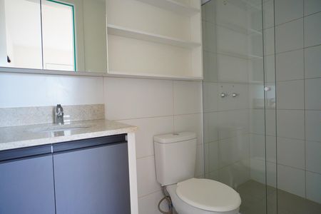 Banheiro suíte  de apartamento para alugar com 2 quartos, 50m² em Jardim Sabará, Porto Alegre