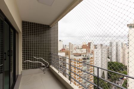 Varanda de apartamento para alugar com 3 quartos, 130m² em Moema, São Paulo