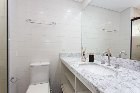 Apartamento para alugar com 75m², 2 quartos e 2 vagasBanheiro da Suíte