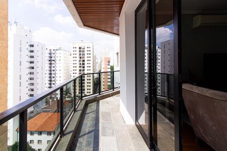 Varanda de apartamento à venda com 4 quartos, 153m² em Perdizes, São Paulo