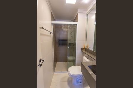 Apartamento à venda com 114m², 2 quartos e 2 vagasBanheiro da suíte 1 