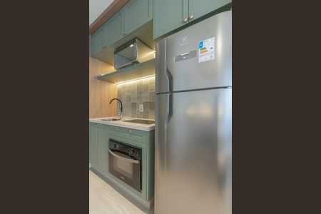 Studio para alugar com 23m², 1 quarto e sem vagaCozinha