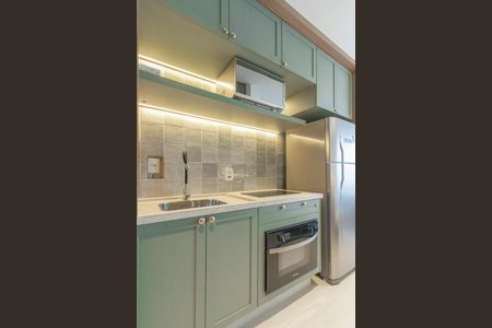 Studio para alugar com 23m², 1 quarto e sem vagaCozinha