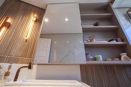 Apartamento à venda com 93m², 3 quartos e 2 vagasBanheiro da suíte