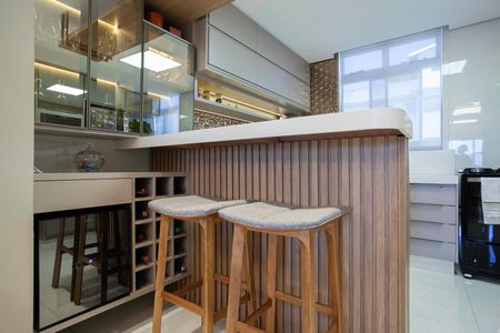 Apartamento à venda com 93m², 3 quartos e 2 vagasCozinha