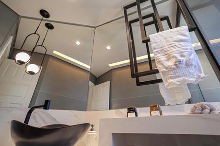 Apartamento à venda com 93m², 3 quartos e 2 vagasBanheiro social 