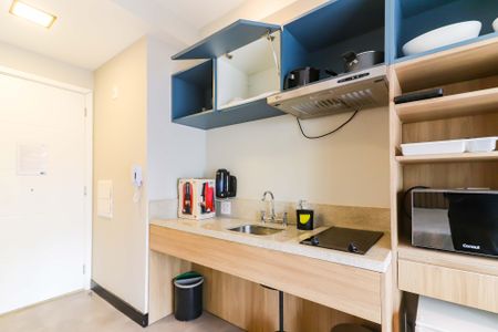 Studio para alugar com 30m², 1 quarto e sem vagaStudio - Quarto / Cozinha