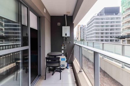 Studio para alugar com 30m², 1 quarto e sem vagaVaranda
