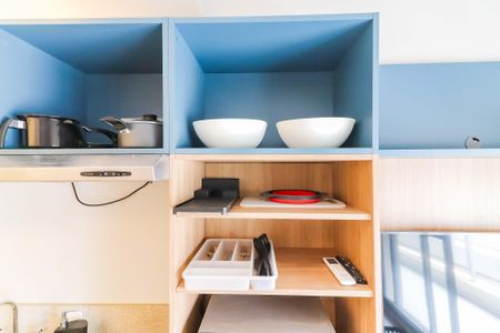 Studio para alugar com 30m², 1 quarto e sem vagaStudio - Quarto / Cozinha