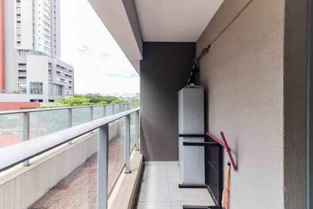 Studio para alugar com 30m², 1 quarto e sem vagaVaranda