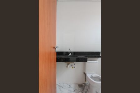 Banheiro da Suíte de apartamento à venda com 3 quartos, 109m² em Jardim Leblon, Belo Horizonte
