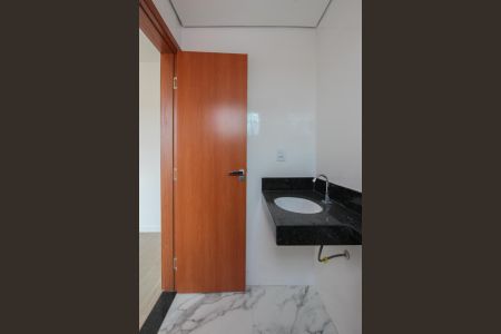 Banheiro da Suíte de apartamento à venda com 3 quartos, 109m² em Jardim Leblon, Belo Horizonte