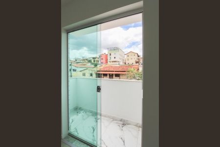 Varanda da Suíte de apartamento à venda com 2 quartos, 51m² em Jardim Leblon, Belo Horizonte