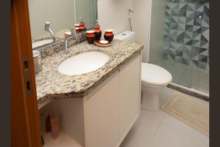 Apartamento para alugar com 140m², 3 quartos e 2 vagasBanheiro da Suíte 2