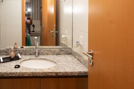 Apartamento para alugar com 140m², 3 quartos e 2 vagasBanheiro da Suíte 1