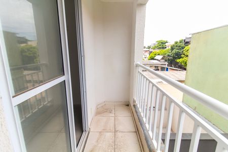 Varanda de kitnet/studio para alugar com 1 quarto, 17m² em Cidade Antônio Estêvão de Carvalho, São Paulo