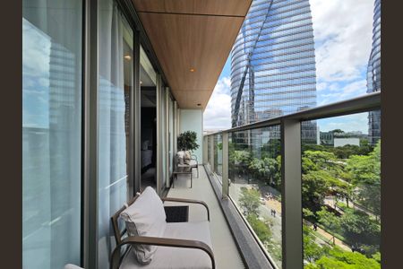 Apartamento para alugar com 60m², 1 quarto e 1 vagaVaranda