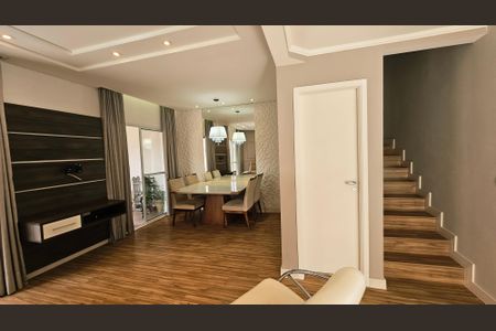 Sala de casa de condomínio para alugar com 3 quartos, 120m² em Cidade Nova, Jundiaí